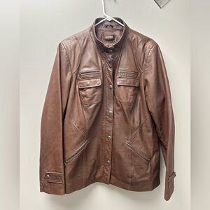 Danier‎ Brown Women’s Leather Jacket